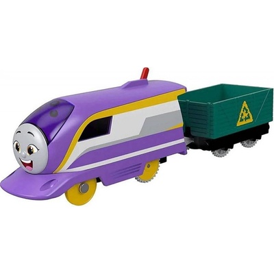 Fisher Price Motorizovaná lokomotiva Kana s nákladem HDY69 HFX93