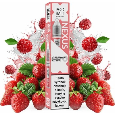 Nexus Pod Salt Strawberry Lychee 10 ml 20 mg