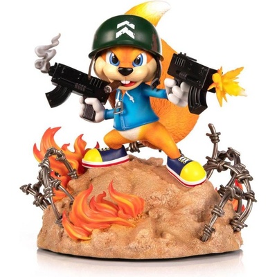 First 4 Figures Conker Soldier Conker Resin 33cm