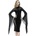 Devil fashion дамска рокля DEVIL FASHION - Angelique готик миди - ESKT020
