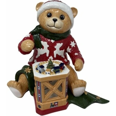 Villeroy & Boch Svietnik, macko s lampášom Christ. Toys Memory