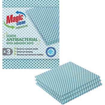 Magic clean КЪРПА magic clean premium АНТИБАКТ. С АБРАЗ. ТОЧКИ И СРЕБЪРНИ ЧАСТИЦИ (hstc102)