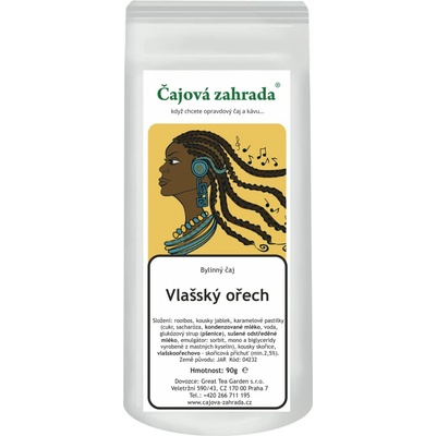 Čajová zahrada Vlašský ořech rooibos čaj 90 g