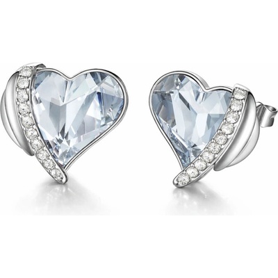 Éternelle Náušnice Swarovski Elements Amorita Sky Blue E-1530-SE6000A(9) Modrá