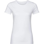 Russell Athletic 108f / Дамска тениска от 100% органичен памук - бяла xs (10108f00100)