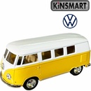 Kinsmart 1962 VW Classical Bus žltý 1:32
