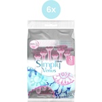 Venus Simply Venus 3 Plus - самобръсначки 6x (8+4 бр. ) в чантичка