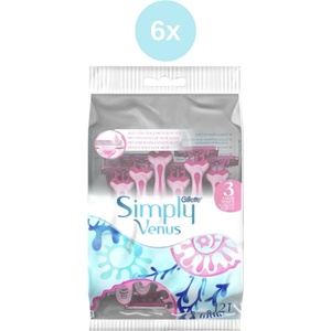 Venus Simply Venus 3 Plus - самобръсначки 6x (8+4 бр. ) в чантичка