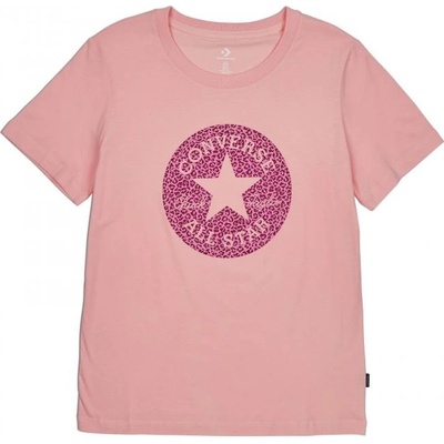 converse CHUCK TAYLOR ALL STAR LEOPARD PATCH TEE Dámske tričko 10023438 A03