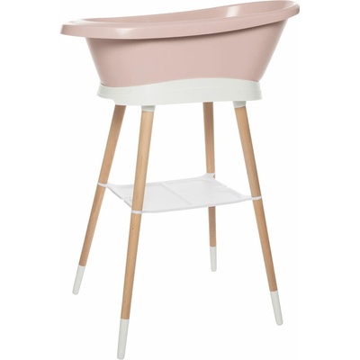 Bebe Jou Sada digitálnej vaničky Sense Edition Pale Pink so stojanom