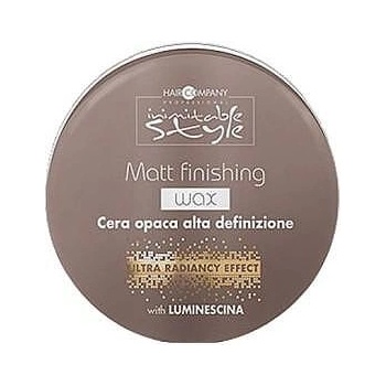 Hair company Матова завършваща вакса със силна фиксация HAIR COMPANY Inimitable Style Mat Finishing Wax