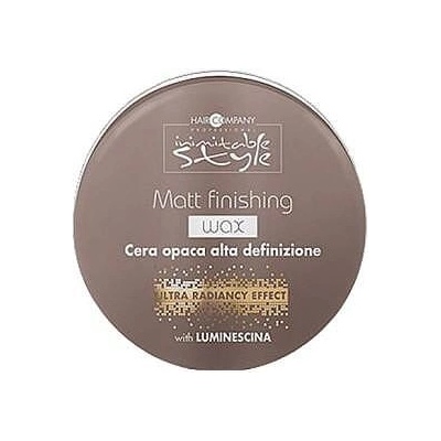 Hair company Матова завършваща вакса със силна фиксация HAIR COMPANY Inimitable Style Mat Finishing Wax