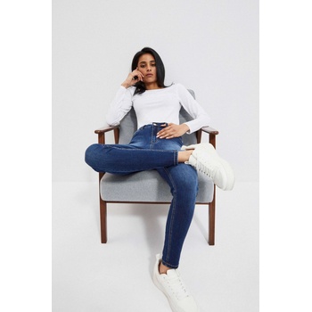 Moodo Тъмносини push up дънки с протъркани места по бедрата Moodo Moodo | Bezhov | ЖЕНИ | XS