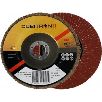 3M Cubriton II 967A Lamelový kotouč 150 x 22 mm P 60 65058