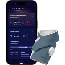 Owlet Dream Sock chytrá ponožka modrá