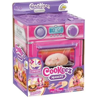 Cookeez Makery pekársky set s rúrou (škorica/ružová)