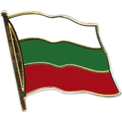 Odznak (pins) 20mm vlajka Bulharsko - farebný