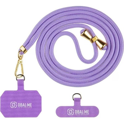 Popruh OBAL:ME NeckTag Allure na Telefon Purple 143788 – Zboží Mobilmania
