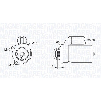Štartér MAGNETI MARELLI MQS1377