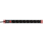 TECHLY I-CASE STRIP-61UDIT 8 Plug 3 m Switch (106893)