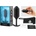 b-Vibe Snug Plug 3 - двоен топчест анален плъг (180 g, черен)