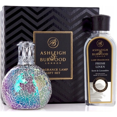 Ashleigh & Burwood London Fairy Ball Fairy Ball katalytická lampa 11 x 8 cm + Fresh Linen náplň do katalytické lampy 250 ml – Zboží Dáma