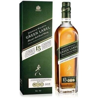 Johnnie Walker Green Label 15 - годишен, 0.700