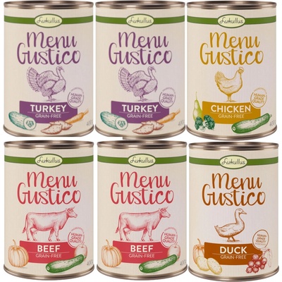 Lukullus Menu Gustico Miešané balenie na skúšku 6 x 800 g