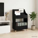 vidaXL Медийни рафтове Черен дъб 70, 5 x 46 x 112 см (8012899)