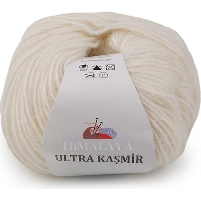 Pletací příze Ultra Kasmir 50 g Varianta: 2 (56808) krémová nejsvět., Balení: 1 ks 56846/144012/261501