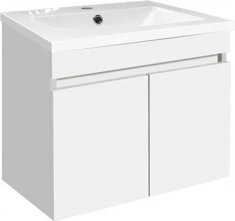 Inter Ceramic Конзолен PVC шкаф ICP 5082, Inter Ceramic, с умивалник, 50x39x45см (5082)