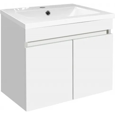 Inter Ceramic Конзолен PVC шкаф ICP 5082, Inter Ceramic, с умивалник, 50x39x45см (5082)