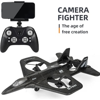 Crazon Детска играчка Дрон Falcon с 360 завъртане с вградена камера и светлини