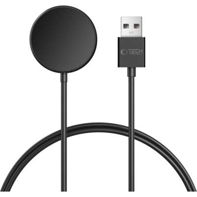Tech-Protect mc03 ultraboost магнитен usb кабел за зареждане 100см за samsung galaxy watch черен (5906302335244)