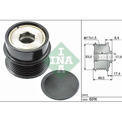 Voľnobeżka alternátora Schaeffler INA 535 0281 10