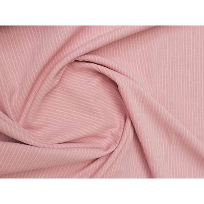 Dekoračná látka Tisfin rose/blanc šírka 145 cm