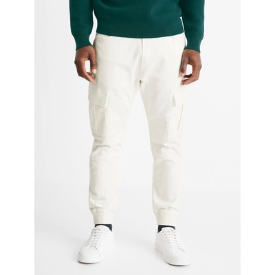 Celio Кремав мъжки панталон Celio Cokit4 Celio | Byal | МЪЖЕ | 30/32