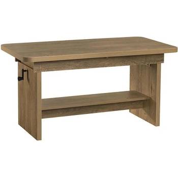 Холна маса Janek дъб крафт златен