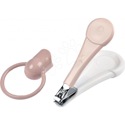 Beaba Baby Nail Clippers Old Pink