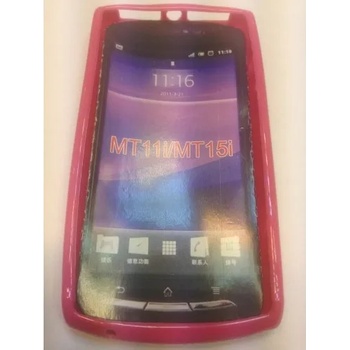 Image 1 of Sony Силиконов калъф за Sony Ericsson Xperia Neo розов