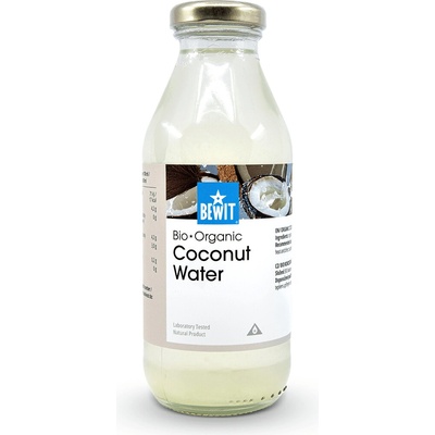 BEWIT Kokosová voda ve skle BIO 350 ml