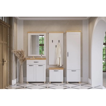 Matis Портманто Contempo артизан / бял