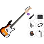PSD Guitars PCB-100 Premium SET Сунбурст Електрическа бас китара