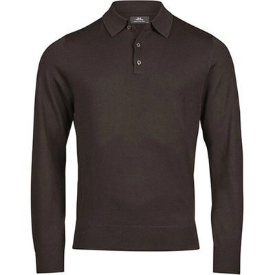 Tee Jays pánská polokošile s merinem TJ6002 Mocha