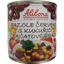 Alibona Fazole s kukuřicí v rajčatové omáčce 430 g