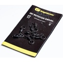 RidgeMonkey Obratlík RM-Tec Quick Change Rotator Swivel veľ.11 8 ks
