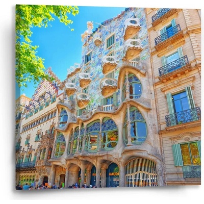 Sablio Obraz Barcelona Gaudi Casa Batllo 2 - 50x50 cm