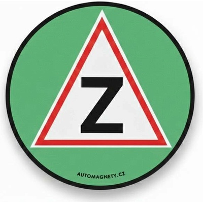 Samolepka Začátečník magnetická – Zboží Dáma