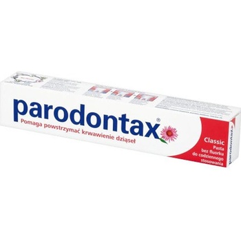 Parodontax bez fluoru zubná pasta 75 ml