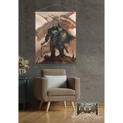 Doom The Dark Ages plakát/wall scroll „CONCEPT ART“, 1158538
